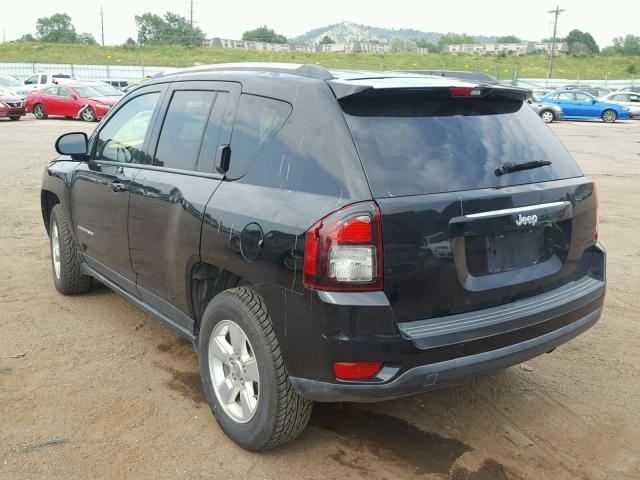 1C4NJCBA3ED539190 - 2014 JEEP COMPASS SP BLACK photo 3