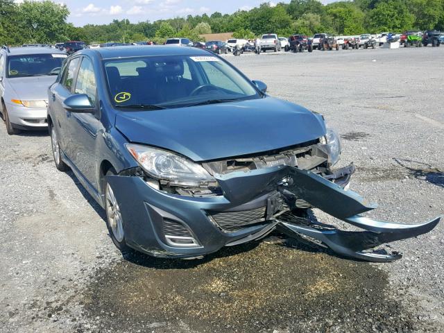 JM1BL1H60A1200127 - 2010 MAZDA 3 S BLUE photo 1