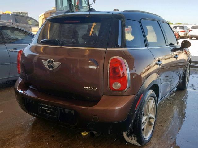 WMWZB3C5XDWM31066 - 2013 MINI COOPER COU BROWN photo 4