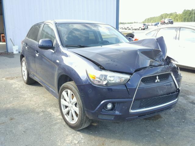 JA4AP4AU1CZ011513 - 2012 MITSUBISHI OUTLANDER BLUE photo 1