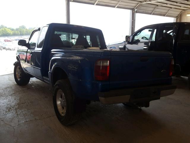 1FTZR15E71PB53569 - 2001 FORD RANGER SUP BLUE photo 3