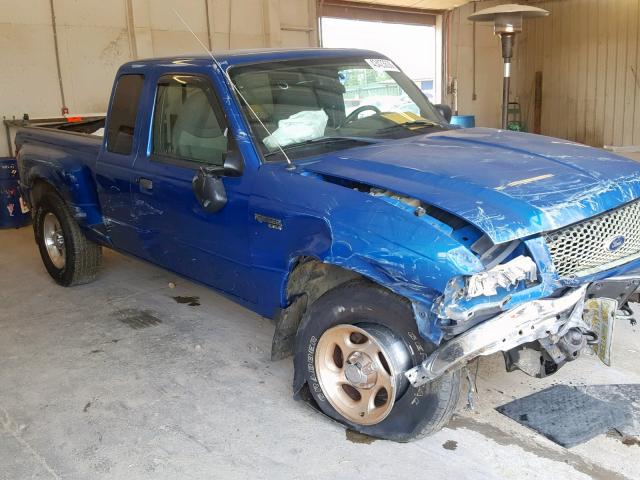 1FTZR15E71PB53569 - 2001 FORD RANGER SUP BLUE photo 9