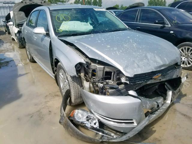 2G1WB5EKXB1296835 - 2011 CHEVROLET IMPALA LT SILVER photo 1