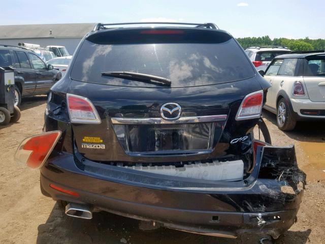 JM3TB38V480148664 - 2008 MAZDA CX-9 BLACK photo 9