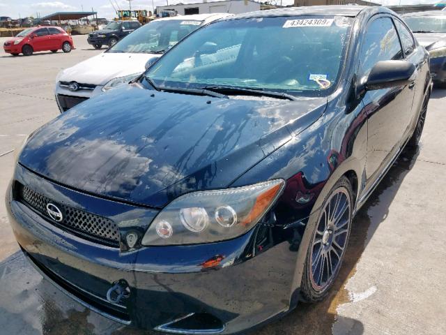 JTKDE167990302129 - 2009 TOYOTA SCION TC შავი ფოტო 2