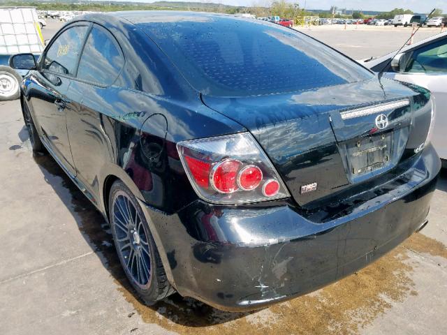 JTKDE167990302129 - 2009 TOYOTA SCION TC შავი ფოტო 3