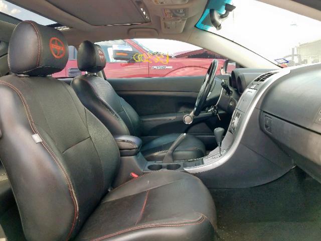JTKDE167990302129 - 2009 TOYOTA SCION TC შავი ფოტო 5