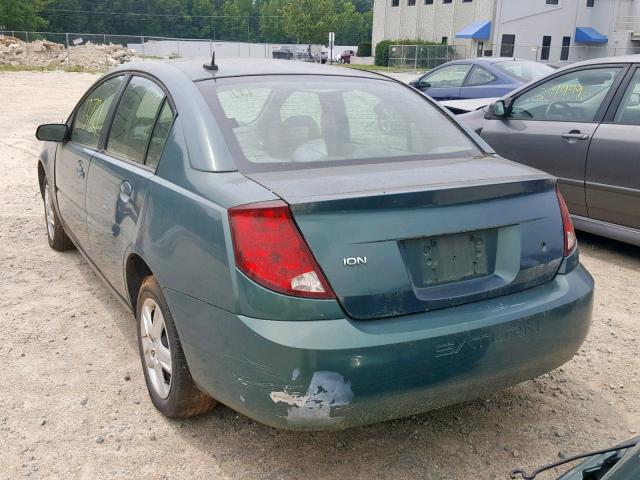 1G8AJ55F87Z151633 - 2007 SATURN ION LEVEL GREEN photo 3