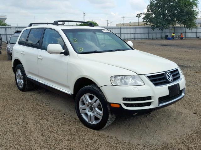 WVGZM77L85D081362 - 2005 VOLKSWAGEN TOUAREG 4. WHITE photo 1