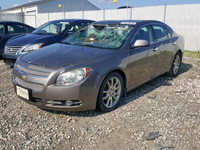 1G1ZE5E07AF138012 - 2010 CHEVROLET MALIBU LTZ თაფლისფერი ფოტო 2