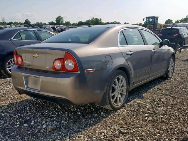 1G1ZE5E07AF138012 - 2010 CHEVROLET MALIBU LTZ თაფლისფერი ფოტო 4