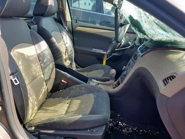 1G1ZE5E07AF138012 - 2010 CHEVROLET MALIBU LTZ თაფლისფერი ფოტო 5