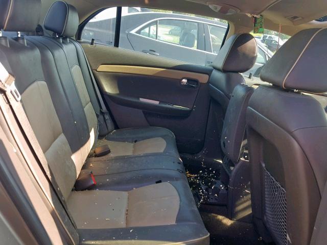 1G1ZE5E07AF138012 - 2010 CHEVROLET MALIBU LTZ თაფლისფერი ფოტო 6