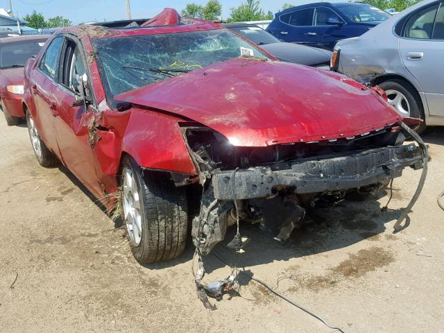 1G6DR57V880205246 - 2008 CADILLAC CTS HI FEA MAROON photo 1