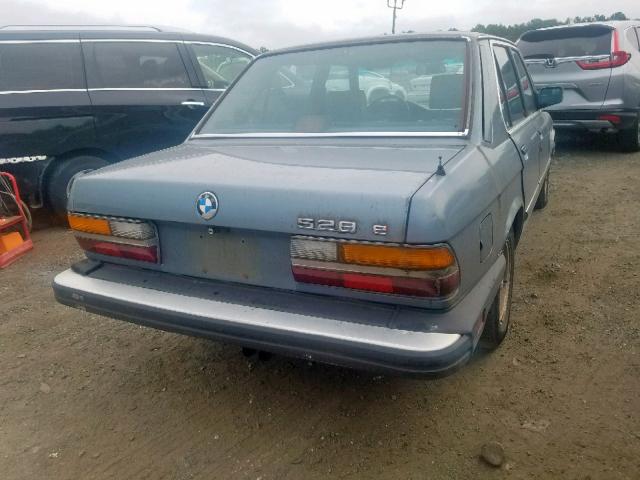 WBADK830XJ9713388 - 1988 BMW 528 E AUTO GRAY photo 4