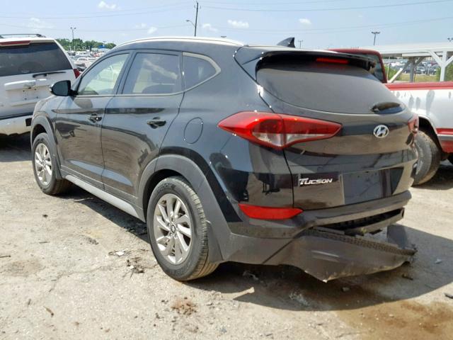 KM8J3CA42HU529223 - 2017 HYUNDAI TUCSON LIM BLACK photo 3