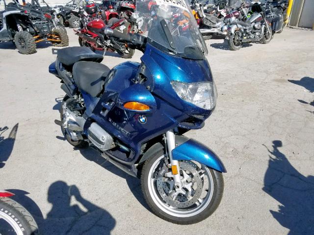 WB10499A23ZE90137 - 2003 BMW R1150 RT BLUE photo 1