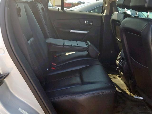 2FMDK3JC3DBB36354 - 2013 FORD EDGE SEL SILVER photo 6