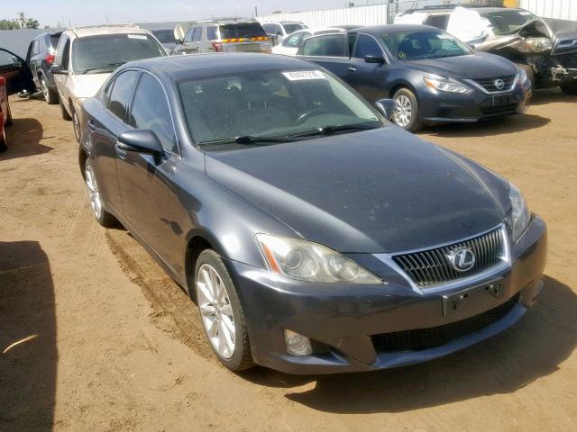 JTHCK262092030322 - 2009 LEXUS IS 250 GRAY photo 1