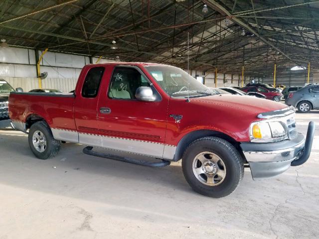 2FTRX17204CA11420 - 2004 FORD F-150 HERI RED photo 1