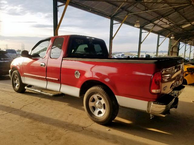 2FTRX17204CA11420 - 2004 FORD F-150 HERI RED photo 3