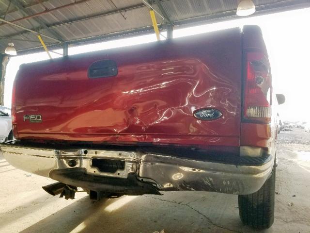 2FTRX17204CA11420 - 2004 FORD F-150 HERI RED photo 9