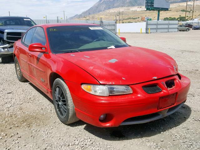 1G2WP5213WF295310 - 1998 PONTIAC GRAND PRIX RED photo 1