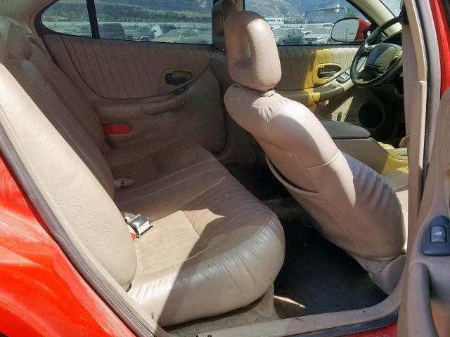 1G2WP5213WF295310 - 1998 PONTIAC GRAND PRIX RED photo 6