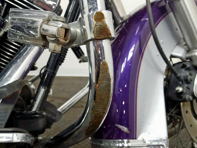 1HD1FCW151Y615522 - 2001 HARLEY-DAVIDSON FLHTCUI PURPLE photo 11