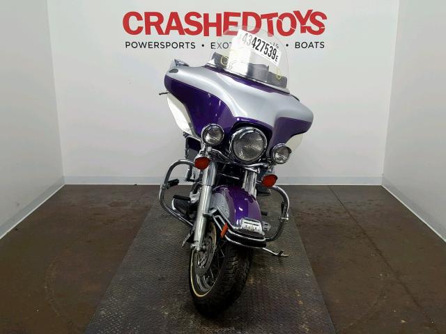 1HD1FCW151Y615522 - 2001 HARLEY-DAVIDSON FLHTCUI PURPLE photo 2