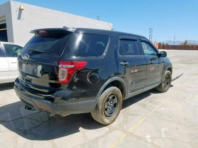 1FM5K8AR7FGC27273 - 2015 FORD EXPLORER P BLACK photo 4