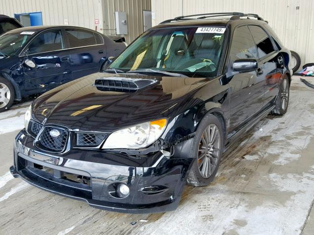 JF1GG79686H807649 - 2006 SUBARU IMPREZA WR BLACK photo 2