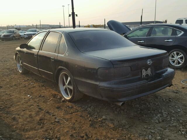 1G1BL52P3TR168361 - 1996 CHEVROLET CAPRICE BLACK photo 3