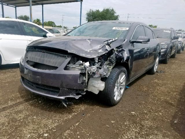 1G4GC5E36DF161490 - 2013 BUICK LACROSSE CHARCOAL photo 2