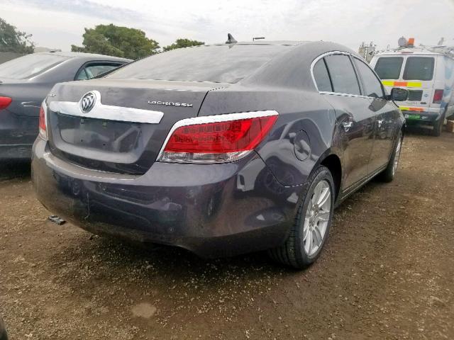 1G4GC5E36DF161490 - 2013 BUICK LACROSSE CHARCOAL photo 4