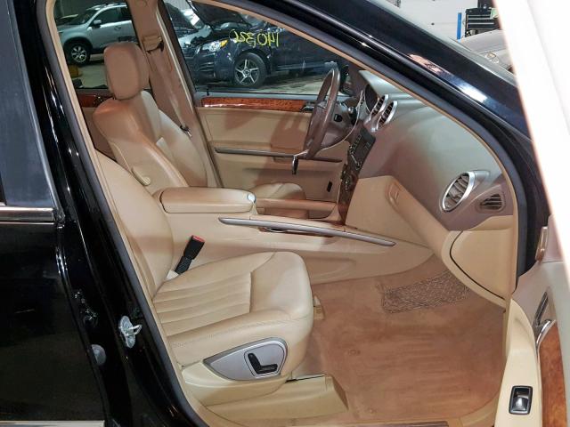 4JGBB22E28A297667 - 2008 MERCEDES-BENZ ML 320 CDI BLACK photo 5