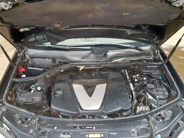 4JGBB22E28A297667 - 2008 MERCEDES-BENZ ML 320 CDI BLACK photo 7