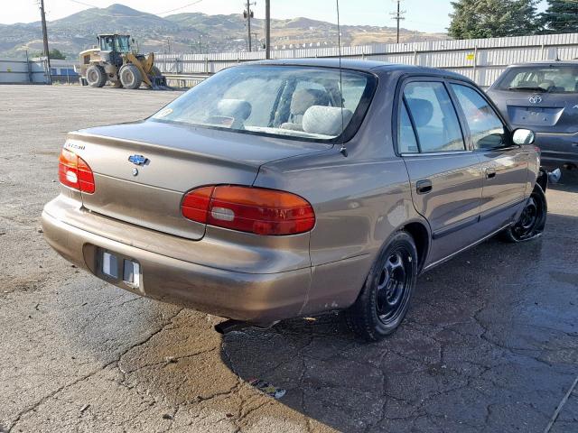 1Y1SK5280YZ420993 - 2000 CHEVROLET GEO PRIZM Qəhvəyi foto 4