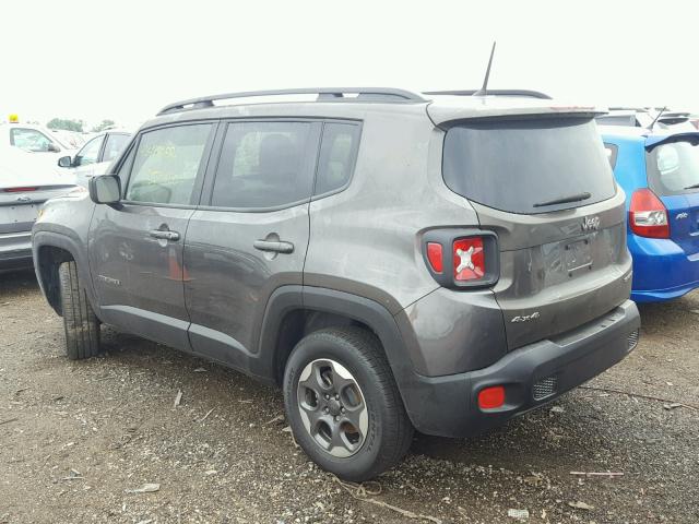 ZACCJBAB7HPG64047 - 2017 JEEP RENEGADE S 黑色 照片 3