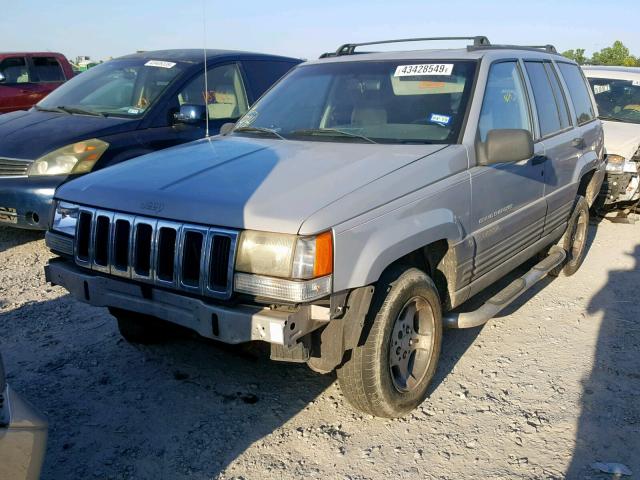 1J4FX58S4WC337247 - 1998 JEEP GRAND CHER GRAY photo 2