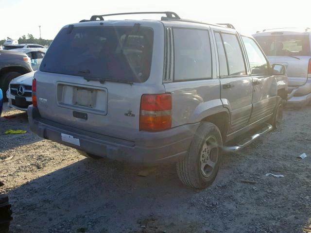 1J4FX58S4WC337247 - 1998 JEEP GRAND CHER GRAY photo 4