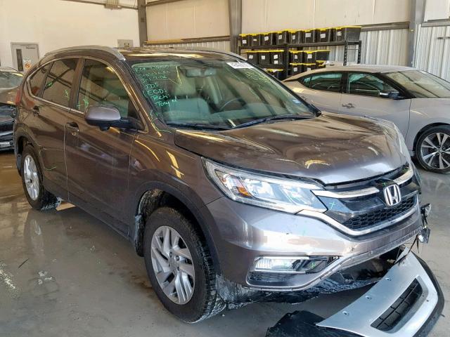 2HKRM4H70GH690866 - 2016 HONDA CR-V EXL GRAY photo 1