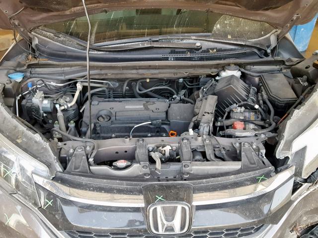 2HKRM4H70GH690866 - 2016 HONDA CR-V EXL GRAY photo 7