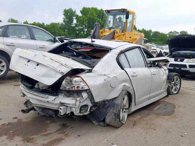 6G2ER57728L129287 - 2008 PONTIAC G8 WHITE photo 4