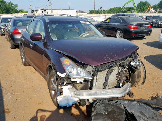 JN1AJ0HR7BM854745 - 2011 INFINITI EX35 BASE BLACK photo 1