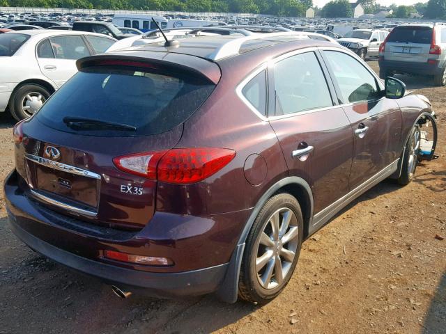 JN1AJ0HR7BM854745 - 2011 INFINITI EX35 BASE BLACK photo 4