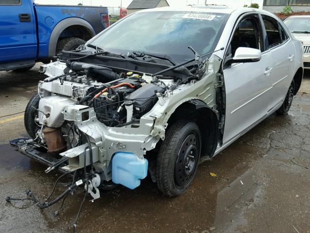 1G11C5SL0FU150961 - 2015 CHEVROLET MALIBU 1LT SILVER photo 2