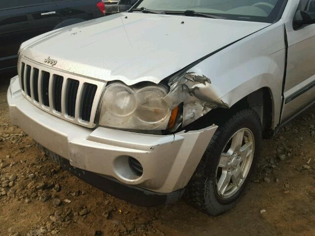 1J8GR48K57C676415 - 2007 JEEP GRAND CHER GRAY photo 10