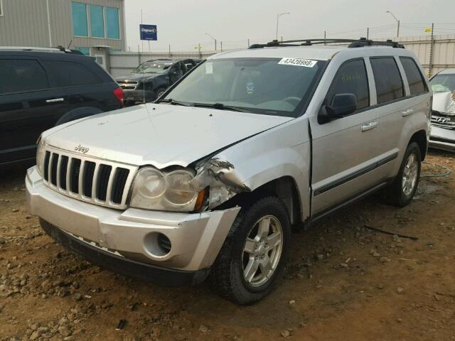 1J8GR48K57C676415 - 2007 JEEP GRAND CHER GRAY photo 2