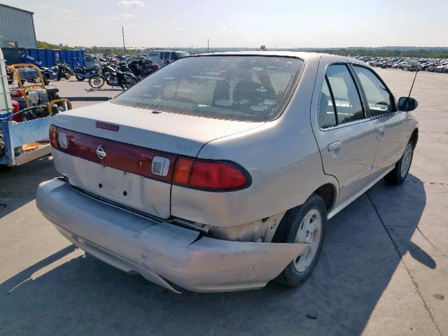 1N4AB41D5XC706127 - 1999 NISSAN SENTRA SE- BEIGE photo 4